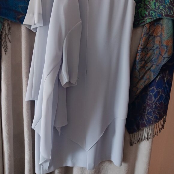 Angel In A Blue Dress! Light Powder Blue Elegant 2 pc - Picture 6 of 6